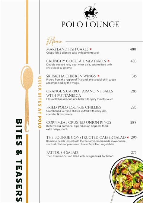 The Polo Lounge Gurugram Restaurant Menu Prices And Reviews