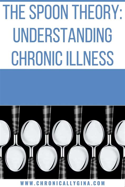 The Spoon Theory A Basic Understanding Of Chronic Illness Spoon
