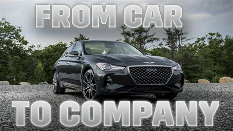 The Story Of Genesis From Car To Company Youtube