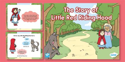 The Story Of Little Red Riding Hood Powerpoint Google Slides The Story Of Little Red Riding Hood Powerpoint Google Slides