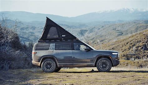 The Ultimate Rivian R1s Car Camping Guide Mattress Ipad Mount Projector Storage Racks And More Rivian Forum R1t R1s R2 R3 News Specs Models Rivn Stock Rivianforums Com