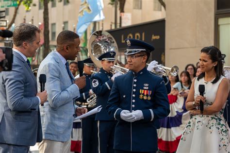 The United States Air Force Band Honors Independence Day On Today Show Joint Base Anacostia Bolling News