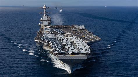 The Uss Gerald R Ford Aircraft Carrier Is Returning Home After