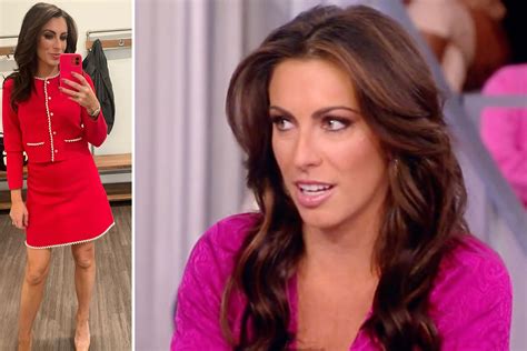 The View S Alyssa Farah Griffin Rocks Sexy Mini Skirt And Matching