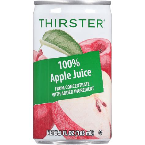 Thirster 100% Juice, Apple (46 Fl Oz) Delivery Or Pickup Near Me - Instacart