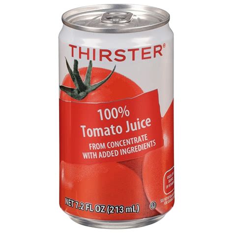 Thirster Tomato Juice Us Foods Chef Amp 39 Store
