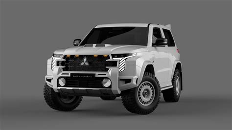This 2026 Mitsubishi Pajero Evolution Rendering Lives In Fantasy