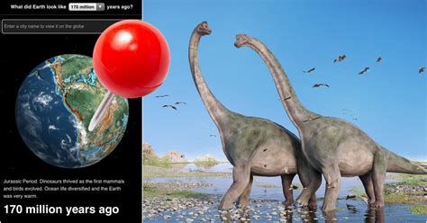This Interactive Map Shows If Dinosaurs Lived In Your Town Millions Of