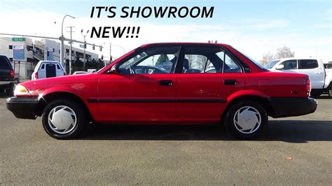 This Mint 91 Corolla Belongs In A Museum Start Up Automobile Documentation