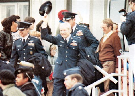 This Month In Afms History The Iranian Hostages Arrive In Wiesbaden 38 Years Ago Air Force Medical Service Display