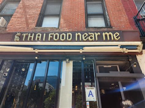 This Restaurant Named Amp Quot Thai Food Near Me Amp Quot R Newyorkcity
