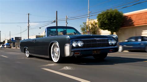 This Slammed Ls Powered 1963 Lincoln Continental Is The Ultimate Cruiser