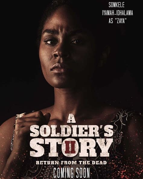 This Star Studded Nollywood Movie A Soldier S Story Return From The Dead Has Got Our Attention Bellanaija