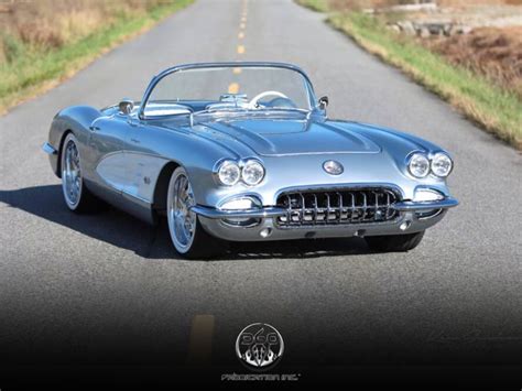 This Stunning 1960 Chevrolet Corvette C1 Is Undergoing A Full Custom Build At 360 Fabrication It S Getting A Modern Upgrade With An Ls3 Engine Pushing 430 Hp An Art Morrison Chassis Wilwood