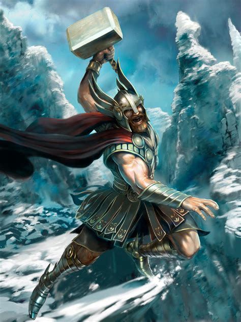 Thor God Norse Mythology