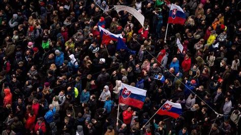 Thousands In Slovakia Rally Against Nato Amp Military Aid To Ukraine