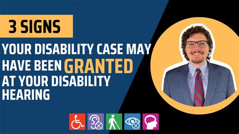 Three Signs Your Disability Case May Have Been Granted At Your