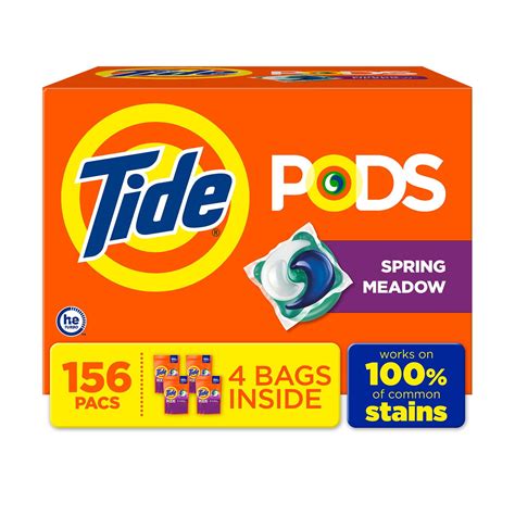 Tide Pods Laundry Detergent Pacs Spring Meadow 156 Ct Samsclub Com