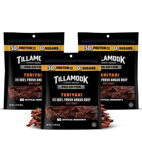 Tillamook Beef Jerky Teriyaki Obx Grocery Delivery Seafood Boil