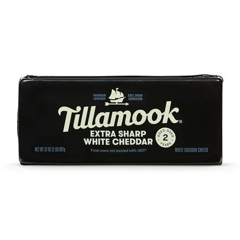 Tillamook White Extra Sharp Cheddar Cheese Tillamook White Extra Sharp Cheddar Cheese