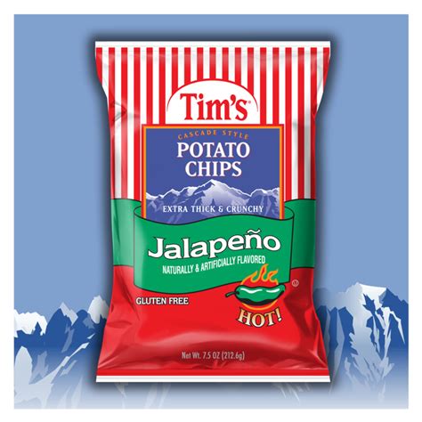 Tim Cascade Jalapeño Potato Chips