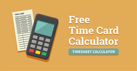 Time Card Calculator Free Timesheet Or Time Clock Calculator Time Card Calculator Free Timesheet Or Time Clock Calculator