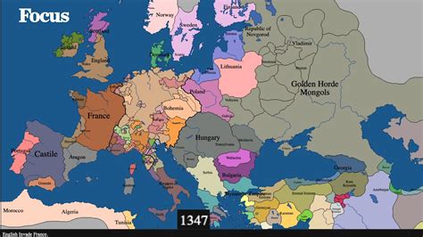 Time Lapse Map Of Europe