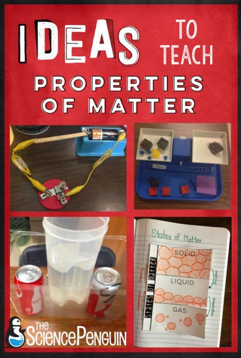 Time To Teach 7 Fun Ideas For Physical Properties Of Matter The Science Penguin