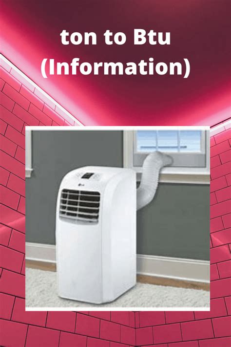 Ton To Btu Information Tips Generators Zone