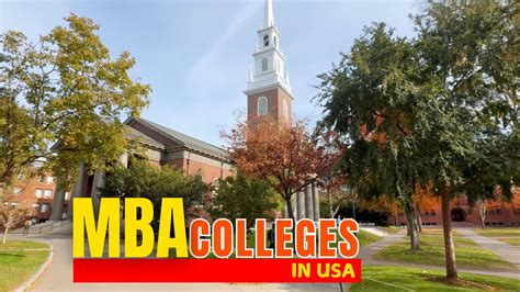 Top 10 Mba Colleges In Usa 2025