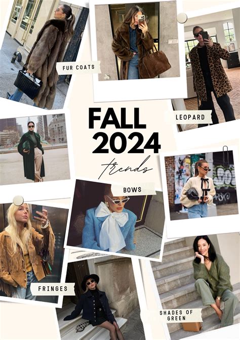 Top 12 Most Wearable Fashion Trends Fall 2024 Farah Salem