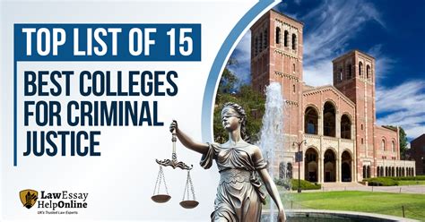 Top 15 Best Colleges For Criminal Justice 24 25 Rankings