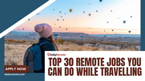 Top 30 Remote Jobs You Can Do While Travelling Top 30 Remote Jobs You Can Do While Travelling
