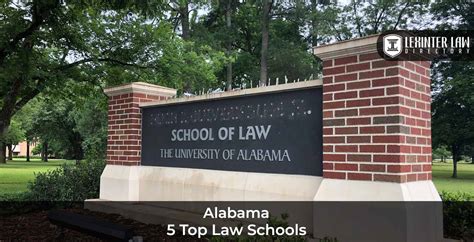 Top 5 Law Schools In Alabama Lexinter