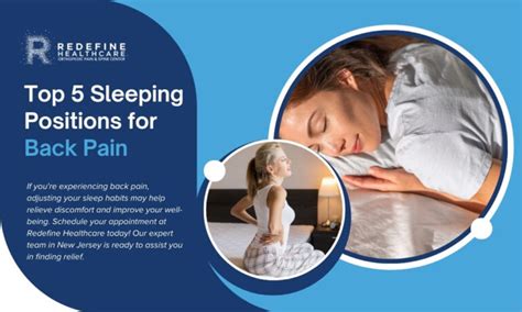 Top 5 Sleeping Positions For Back Pain Nj S Top Orthopedic Spine