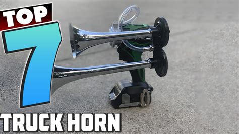 Top 7 Best Truck Horns Loudest And Most Reliable Picks For 2024 Top 7 Best Truck Horns Loudest And Most Reliable Picks For 2024