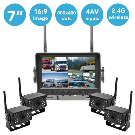 Top Dawg 2Nd Gen Wireless Backup Camera System With 7 Inch Lcd Up To 4 Cameras Top Dawg 2Nd Gen Wireless Backup Camera System With 7 Inch Lcd Up To 4 Cameras