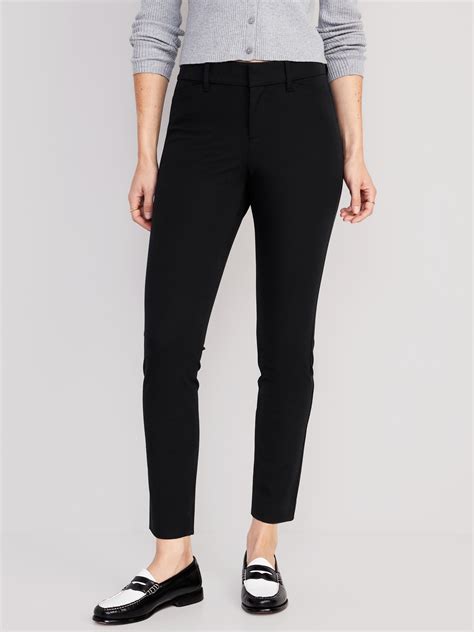 Top Old Navy Womens Pants Online Old Navy Women S High Rise Pixie Ankle Pants Women S Casual Dress Pants Joggers Apparel Shop Your Navy Exchange Official Site San Shop Net
