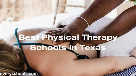 Top Physical Therapy Schools In Texas 2025 Guide