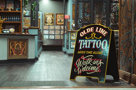 Top Tattoo Shops Near Me Olde Line Tattoo