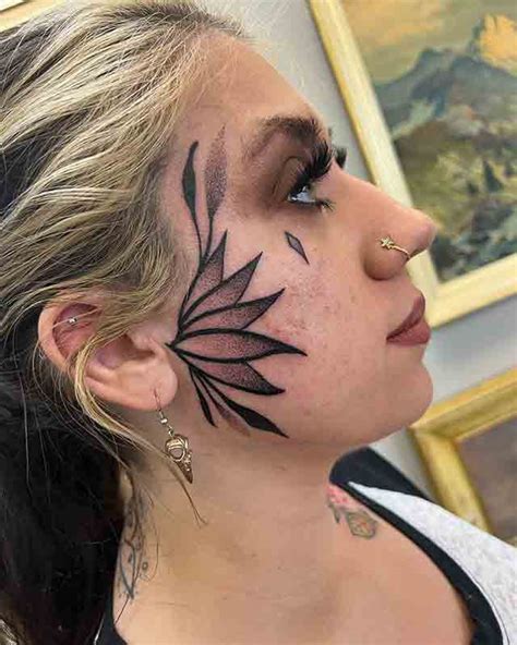 Top Trending Face Tattoos For Women In 2023 Top Trending Face Tattoos For Women In 2023