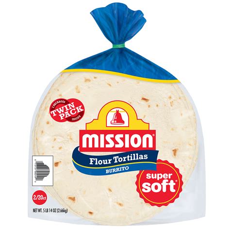 Tops 10 Inch Burrito Style Flour Tortillas 8 Ea