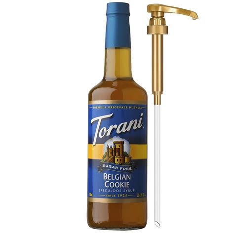Torani Belgian Cookie Sugar Free Syrup Coffee Flavor Drink Mix 25 4 Oz 9924 Ebay