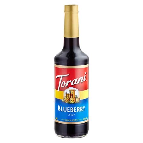 Torani Blueberry Syrup 750Ml Siro Torani Vi T Qu T Chai 750Ml