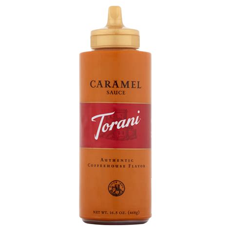 Torani Caramel Puremade Sauce 16 5 Oz Torani Caramel Puremade Sauce 16 5 Oz