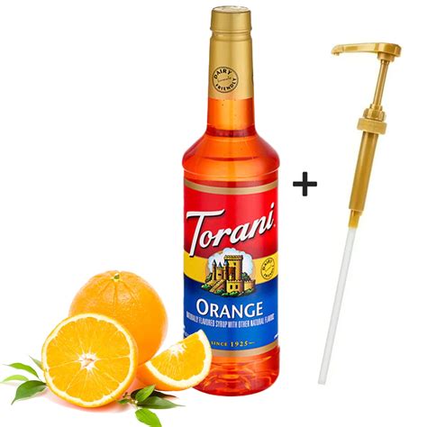 Torani Orange Syrup 750 Ml