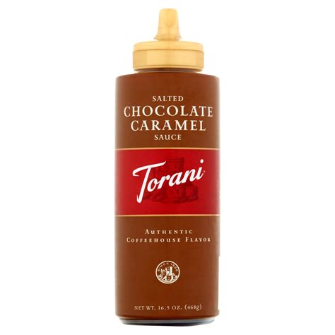 Torani Puremade Salted Chocolate Caramel Sauce 16 5Oz