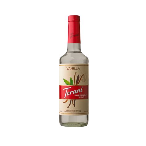 Torani Puremade Vanilla Syrup Teaovation