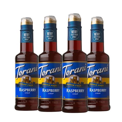 Torani Sugar Free Raspberry Syrup 12 7 Oz