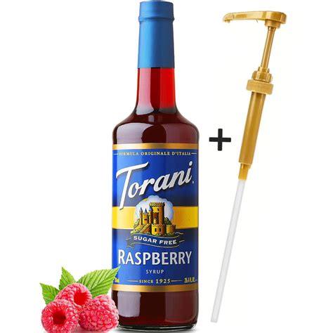 Torani Syrup Raspberry Sugar Free